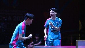 탁구 장우진-조대성, 중국 꺾고 WTT 스타 컨텐더 도하 ‘우승’