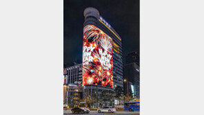 동아미디어센터 ‘룩스’, 광화문 광장 빛으로