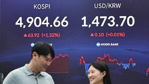 코스피 ‘하이킥’ 4900도 뚫었다