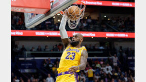 ‘킹’ 제임스, 22년 만에 NBA 올스타 선발 명단 제외