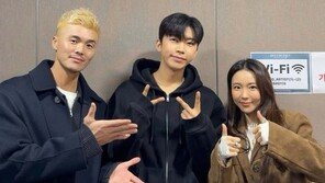 김영광 아내 김은지, 임영웅 피부 주치의…대기실서 찰칵