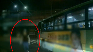 버스가 승용차에 보복운전…승객 놔두고 내려 주먹질도 (영상)