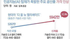 신차-노트북 가격 껑충… ‘AI플레이션’ 본격화
