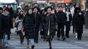 강풍에 체감온도 더 떨어져…낮 최고기온 영하 8도