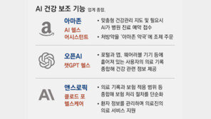 AI가 건강관리 척척… 빅테크 ‘헬스케어’ 본격 경쟁