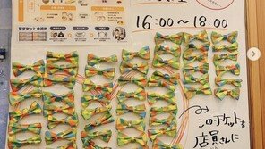 식당서 3천원 리본 사면 아이들 ‘한 끼 제공’…日 ‘푸드 리본’ 확산