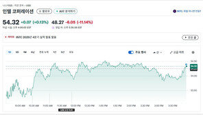 美정부가 경쟁사 관세 부과-지분 투자까지 했는데…인텔 주가 폭락