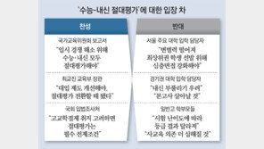 국가교육위원회 ‘수능-고교 내신 절대평가 전환’ 검토에… “변별력 저하” “사교육 심화” 현장 혼란