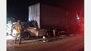 車 크루즈 기능 믿고 딴짓하다… 수습현장 ‘쾅’ 2차 사고 증가