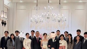 임신 남보라, 여동생 결혼식서 덩실덩실…13남매 장녀 존재감