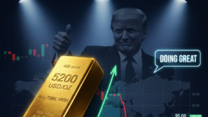 국제 금값 5200달러 돌파…트럼프 “달러 훌륭” 발언에 금으로 쏠린 자금