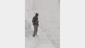 “문 열린 댐 강물처럼 흐르는 눈”…인도 오지 희귀 현상 포착(영상)