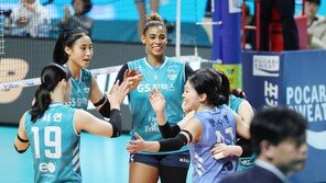 ‘실바 38점’ 여자배구 GS칼텍스, 흥국생명에 3-2 역전 드라마