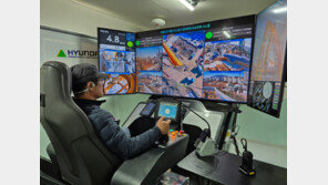 “위험한 고소 작업은 원격으로”… 현대건설, 원격 타워크레인 국내 첫 현장 도입