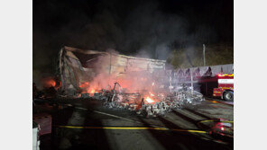 안성 골프카트 제조업체서 불…1시간 만에 초진