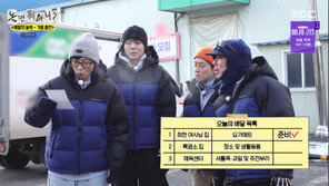 유재석, 영하 17도 혹한의 홍천 일손돕기 중 하하에 한숨…왜