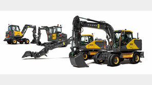 볼보, 소형-중형 굴착기 6종 한국서 최초 출시