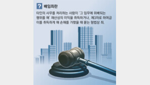 기업 투자 발목잡는 배임죄, 국회가 폐지 뭉개며 계속 늦어져
