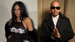 킴 카다시안, 4세 연하 F1스타 루이스 해밀턴과 열애설…“로맨틱한 만남”