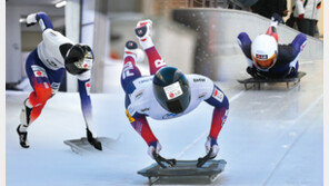 [동행&amp;]“LIMITLESS, Go KOREA”… LG, 스켈레톤 국가대표팀 금빛 질주 응원