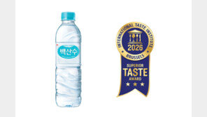 농심 백산수, 국제식음료품평원 평가서 4년 연속 최고 등급