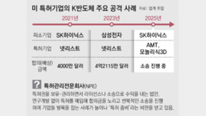 [단독]K칩 물어뜯는 美 ‘특허 좀비’ 