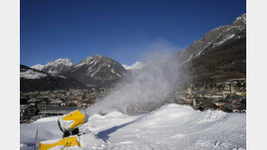온난화에 인공눈 올림픽…개최 2월→1월 앞당겨지나