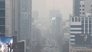 서울시, 오후 9시 초미세먼지 주의보 발령