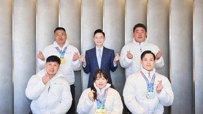  배동현 BDH재단 이사장, 장애인동계체전서 선전한 BDH 파라스 선수단 격려