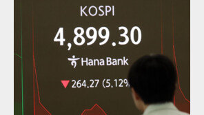 ‘AI 거품론’에 코스피 롤러코스터…나흘 만에 장중 5000선 하회
