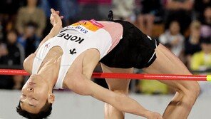 높이뛰기 우상혁, 시즌 첫 대회서 입상 실패…4위 기록