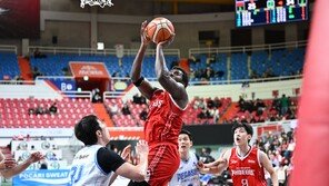 프로농구 모비스 4연패 탈출…공동 2위 정관장·DB는 나란히 패배