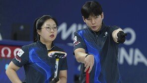 컬링 김선영-정영석, 5연패 뒤 3연승에도 4강 진출 실패[2026 동계올림픽]