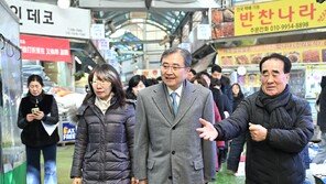 조현 외교, 설 맞아 망원동 월드컵시장 방문