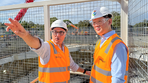 GS건설 해외 시장 본격 공략… 허윤홍 대표 호주 현장 점검