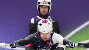 루지 정혜선, 여자 1인승 1·2차 시기 합계 24위