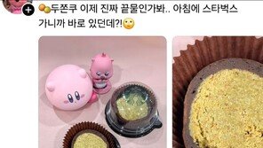“두쫀쿠 이제 진짜 끝물인가봐…아침에 스벅 가니 바로 있던데”