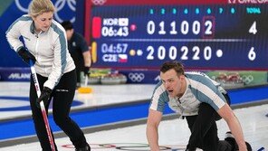 컬링 부부 “우린 24시간 작전회의”… 밀고, 쓸고 호흡 척척