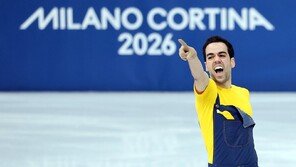 논란의 미니언즈, 결국 빙판 위에…피겨 사바테, 유쾌한 연기 마쳐