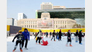 52일만에 18만 명 모였다…서울광장 스케이트장 폐장