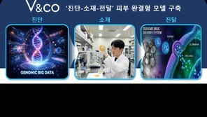 피부 AI 진단서 소재 연구까지 …브이앤코(V&amp;co), 통합 피부 바이오 연구체계 구축