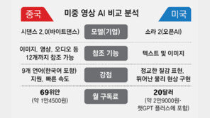 ‘말’에서 ‘영상’으로… 美-中 경쟁 ‘이미지 AI’로 확전