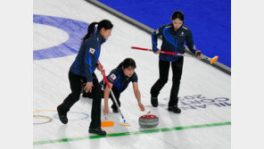 女컬링, 첫 경기서 美에 4-8로 역전패