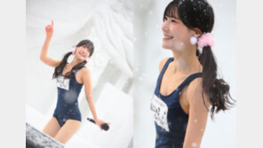 “먹고살기 힘드네” 日 삿포로 눈 축제 ‘수영복 아이돌’ 논란