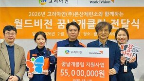 고려아연, 울산 취약계층 아동·청소년에 5500만원 후원… 교육비 등 지원