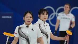 여자 컬링, 덴마크에 3-6 패배…라운드로빈 2승 2패