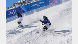 프리스타일 스키 정대윤, 듀얼 모굴 아쉬운 8강 탈락