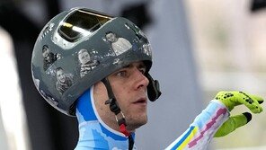 ‘추모 헬멧’ 우크라 선수 3억 후원금