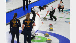 스웨덴 ‘쓸었다’