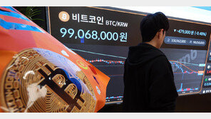 비트코인 다시 1억 밑으로… 시장 심리 ‘극단적 공포’